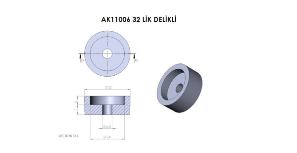 AK11006 Delikli Plastik - Görsel 3
