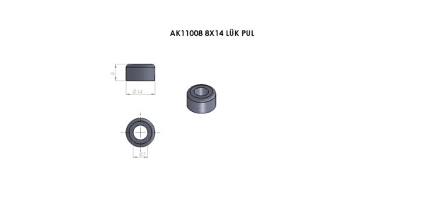 AK11008 PLASTİK PUL - Görsel 2
