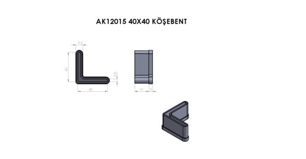 AK12015 Köşebent - Görsel 2