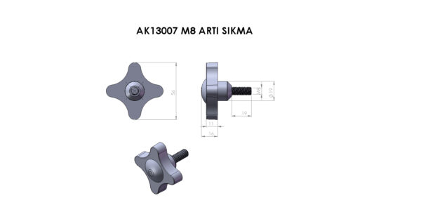 AK13007 Plastik Sıkma Artı - Görsel 3