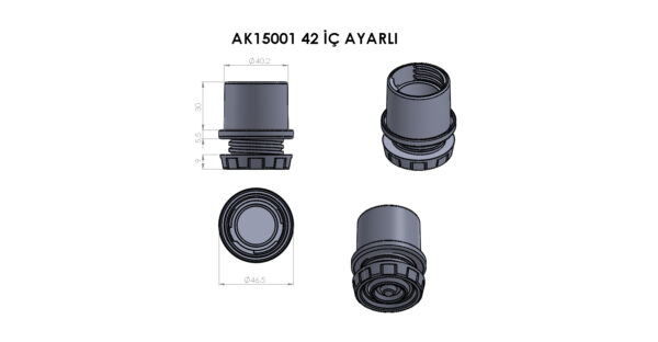 AK15001 42 İç Ayarlı - Görsel 4