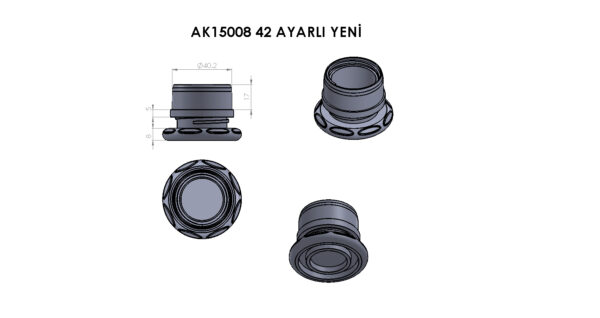 AK15008 42 İç Ayarlı Yeni