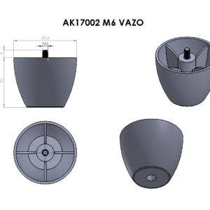 AK17002 M6 Vazo