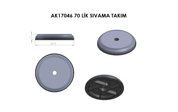 AK17046 Sıvama Takımı