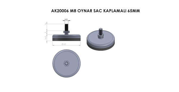 AK20006 M8 Oynar Kromlu
