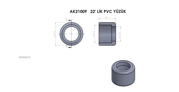 AK21009 Pvc Yüzük