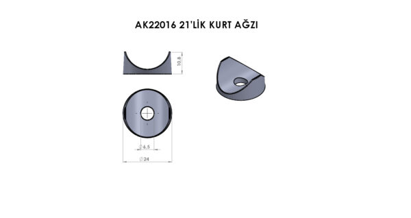 AK22016 21’Lik Kurt Ağzı - Görsel 3