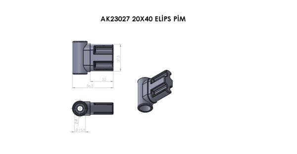 AK23027 Elips Pim - Görsel 3
