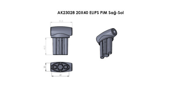 AK23028 Oval Pim