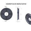 AK23049 Plastik Delikli Kapak - Görsel 3