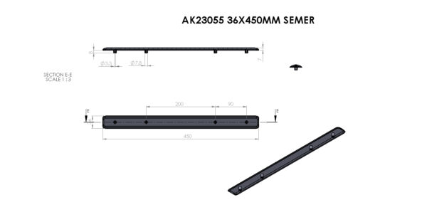 AK23055 Plastik Semer - Görsel 2