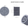 AK23079 Dolap Alt Plastik - Görsel 2