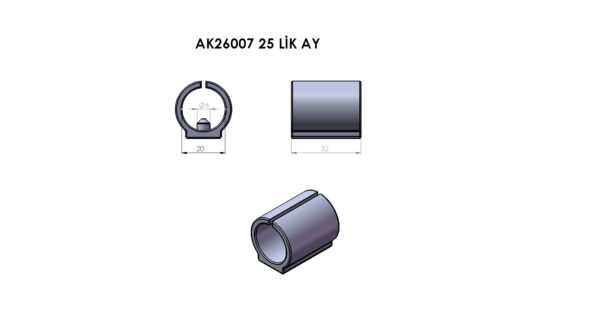 AK26007 25’Lik Ay