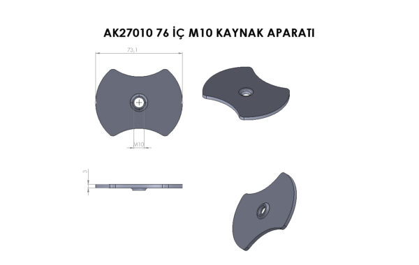 AK27010 İç Kaynak Aparatı - Görsel 3