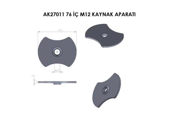 AK27011 İç Kaynak Aparatı - Görsel 2