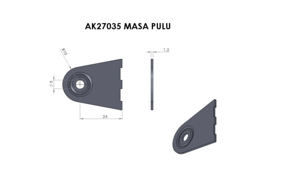 AK27035 Masa Pulu - Görsel 2