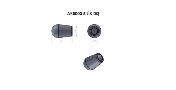 AK5003 8’Lik Dış - Görsel 2