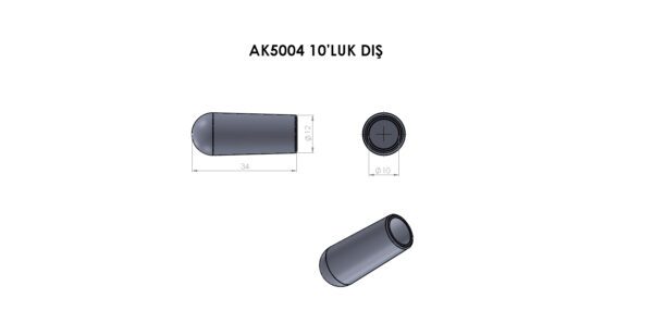 AK5004 DIŞ PLASTİK 10’LUK - Görsel 3