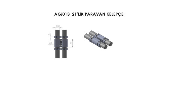 PARAVAN KELEPÇE - Görsel 2