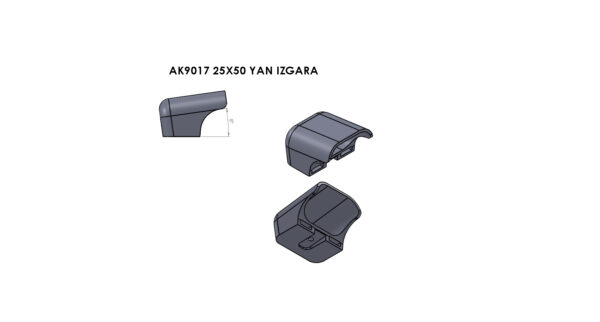 AK9017 25×50 Elips Yan Izgara - Görsel 3