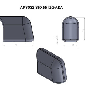 AK9032 35×55 Izgara
