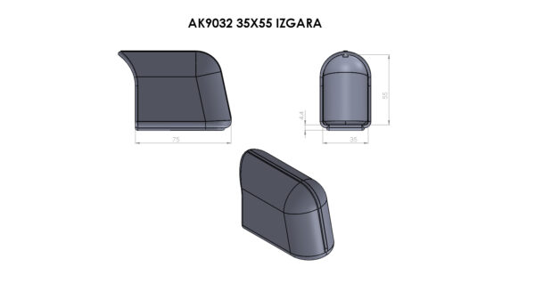 AK9032 35×55 Izgara